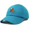 imageDALIX Walrus Embroidery Dad Hat Baseball Cap Mens WomensTeal