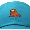 imageDALIX Walrus Embroidery Dad Hat Baseball Cap Mens WomensTeal