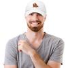 imageDALIX Walrus Embroidery Dad Hat Baseball Cap Mens WomensWhite