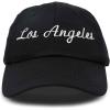 imageDALIX Los Angeles Baseball Cap Mens Womens Hats LA Black