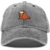 imageDALIX Walrus Embroidery Dad Hat Baseball Cap Mens WomensBlack Vintage