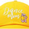 imageDALIX Dance Mom Hat Support Daughter Embroidered Cotton CapGold