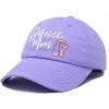 imageDALIX Dance Mom Hat Support Daughter Embroidered Cotton CapLavender