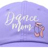 imageDALIX Dance Mom Hat Support Daughter Embroidered Cotton CapLavender