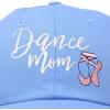 imageDALIX Dance Mom Hat Support Daughter Embroidered Cotton CapLight Blue