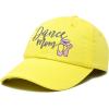 imageDALIX Dance Mom Hat Support Daughter Embroidered Cotton CapMinion Yellow