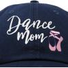 imageDALIX Dance Mom Hat Support Daughter Embroidered Cotton CapNavy Blue
