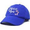 imageDALIX Dance Mom Hat Support Daughter Embroidered Cotton CapRoyal Blue