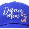 imageDALIX Dance Mom Hat Support Daughter Embroidered Cotton CapRoyal Blue