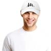 imageDALIX Mr and Mrs Baseball Cap Bride Groom Matching Hats Couples SetWhite