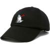 imageDALIX Prayer Hands Hat Baseball Cap Rose Dad Hats Black White Pink Blue Gray TanBlack