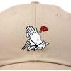 imageDALIX Prayer Hands Hat Baseball Cap Rose Dad Hats Black White Pink Blue Gray TanKhaki
