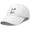 imageDALIX Prayer Hands Hat Baseball Cap Rose Dad Hats Black White Pink Blue Gray TanWhite