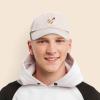 imageDALIX Rocket Hat Space Dad Caps Embroidered Custom Cap Cotton Hats NASABeige