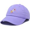 imageDALIX Rocket Hat Space Dad Caps Embroidered Custom Cap Cotton Hats NASALavender