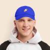 imageDALIX Rocket Hat Space Dad Caps Embroidered Custom Cap Cotton Hats NASARoyal Blue