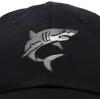 imageDALIX Shark Hat Embroidered Baseball Cap Great WhiteBlack