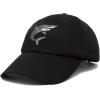 imageDALIX Shark Hat Embroidered Baseball Cap Great WhiteBlack