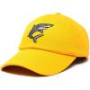 imageDALIX Shark Hat Embroidered Baseball Cap Great WhiteGold