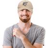 imageDALIX Shark Hat Embroidered Baseball Cap Great WhiteKhaki