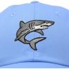 imageDALIX Shark Hat Embroidered Baseball Cap Great WhiteLight Blue
