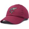imageDALIX Shark Hat Embroidered Baseball Cap Great WhiteMaroon