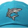imageDALIX Shark Hat Embroidered Baseball Cap Great WhiteTeal