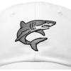 imageDALIX Shark Hat Embroidered Baseball Cap Great WhiteWhite