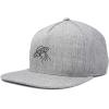 imageDALIX UFO Snapback Flat Bill Baseball Hat Embroidered Cap MensLight Gray