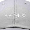 imageDALIX Aunt Life Embroidered Dad Hat Cotton Baseball Cap WomensGray