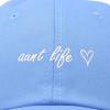 imageDALIX Aunt Life Embroidered Dad Hat Cotton Baseball Cap WomensLight Blue