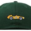 imageDALIX Race Car Embroidered Dad Cap Classic Cotton Baseball Hat MensDark Green