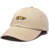 imageDALIX Race Car Embroidered Dad Cap Classic Cotton Baseball Hat MensKhaki