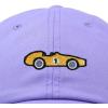 imageDALIX Race Car Embroidered Dad Cap Classic Cotton Baseball Hat MensLavender