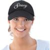 imageDALIX Womens Hats Baseball Caps Dad Hat Embroidered Saucy AdjustableBlack