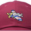 imageDALIX Airplane Kids Hat Baseball Cap Aviation Girls BoysMaroon