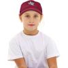 imageDALIX Airplane Kids Hat Baseball Cap Aviation Girls BoysMaroon