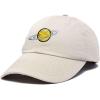 imageDALIX Embroidered Saturn Baseball Cap Cotton Dad Hat MenBeige