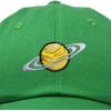 imageDALIX Embroidered Saturn Baseball Cap Cotton Dad Hat MenKelly Green