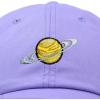 imageDALIX Embroidered Saturn Baseball Cap Cotton Dad Hat MenLavender