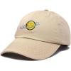 imageDALIX Embroidered Saturn Baseball Cap Cotton Dad Hat MenLavender