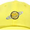 imageDALIX Embroidered Saturn Baseball Cap Cotton Dad Hat MenYellow