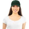 imageDALIX Plain Dad Hats 2 PackDark Green