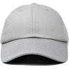 imageDALIX Plain Dad Hats 2 PackGray