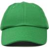 imageDALIX Plain Dad Hats 2 PackKelly Green