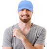 imageDALIX Plain Dad Hats 2 PackLight Blue