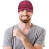 imageDALIX Plain Dad Hats 2 PackMaroon