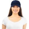 imageDALIX Plain Dad Hats 2 PackNavy Blue