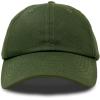 imageDALIX Plain Dad Hats 2 PackOlive