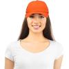 imageDALIX Plain Dad Hats 2 PackOrange